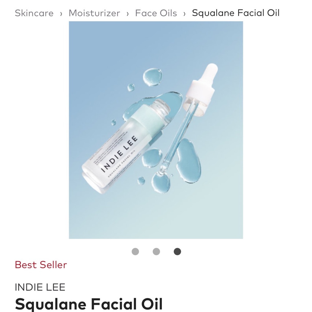 Indie Lee Squalane facial oil